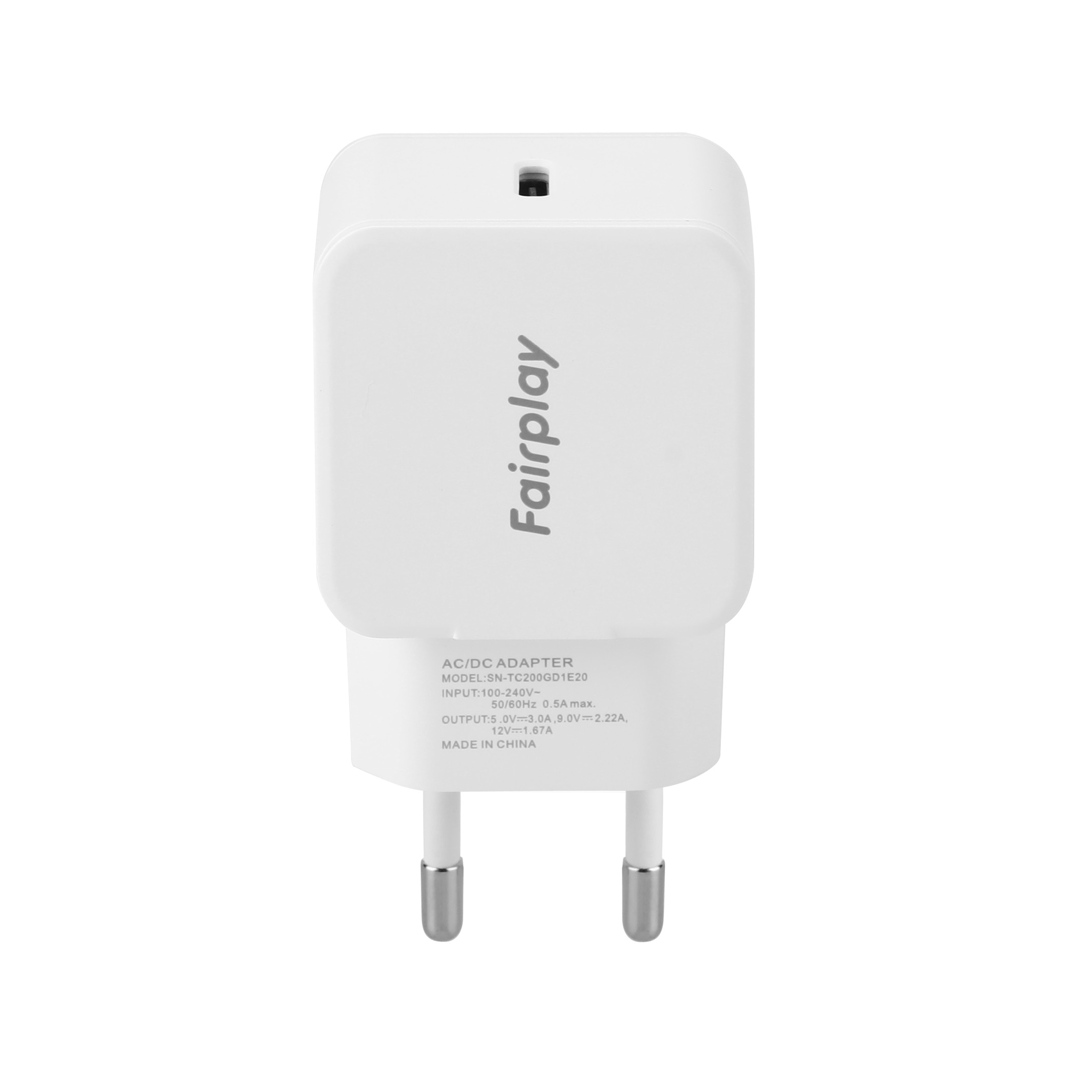 Chargeur secteur 20W avec port USB-C