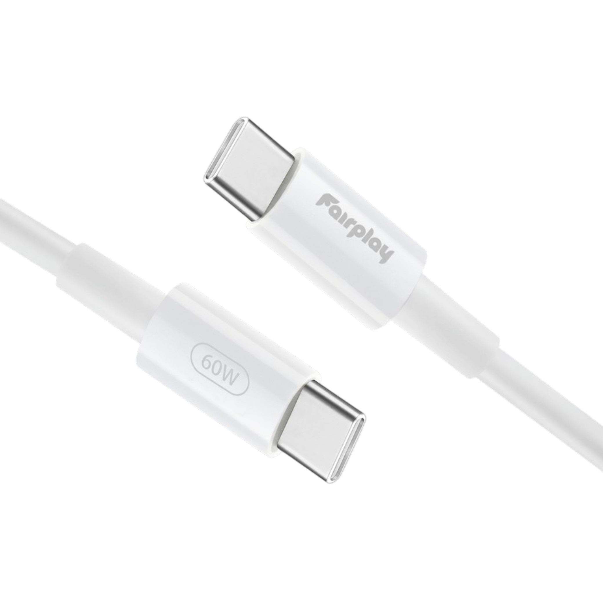Connecteurs USB-C du câble, charge 60W