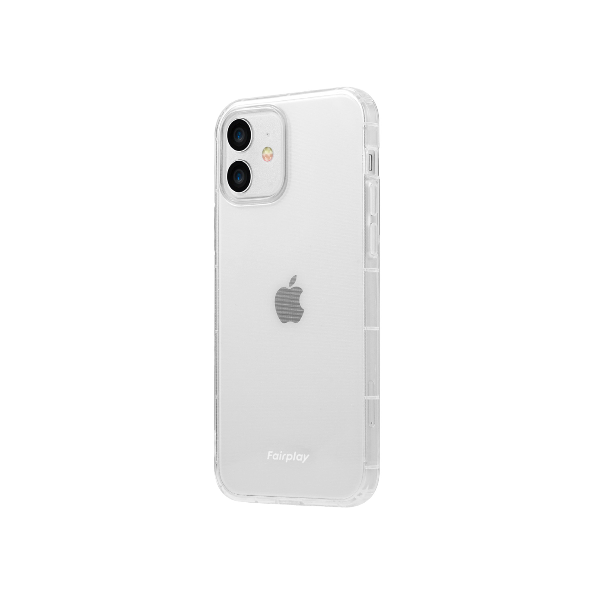 Coque transparente Clear Case Capella Séries montée sur iPhone
