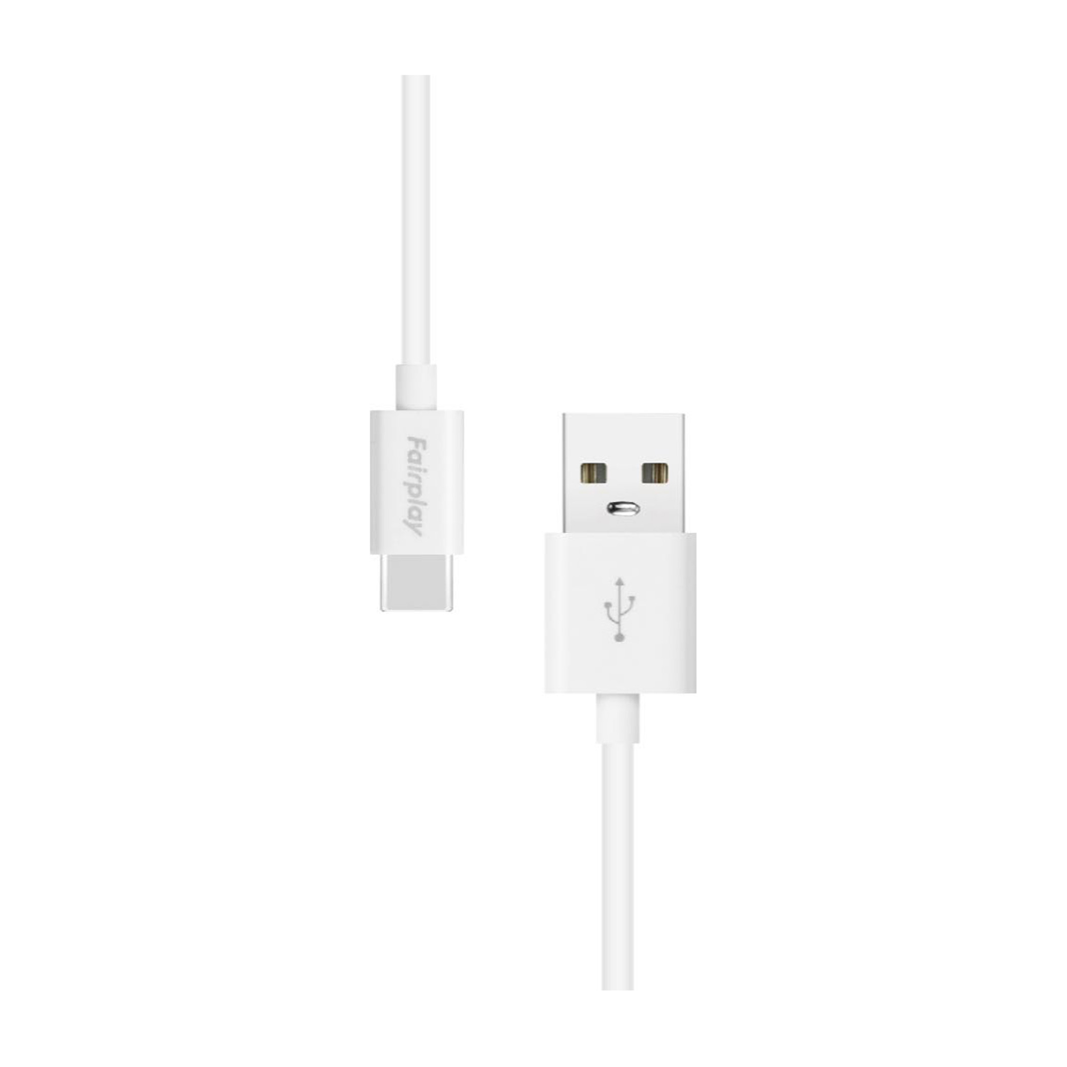 Connecteurs USB-A et USB-C du câble