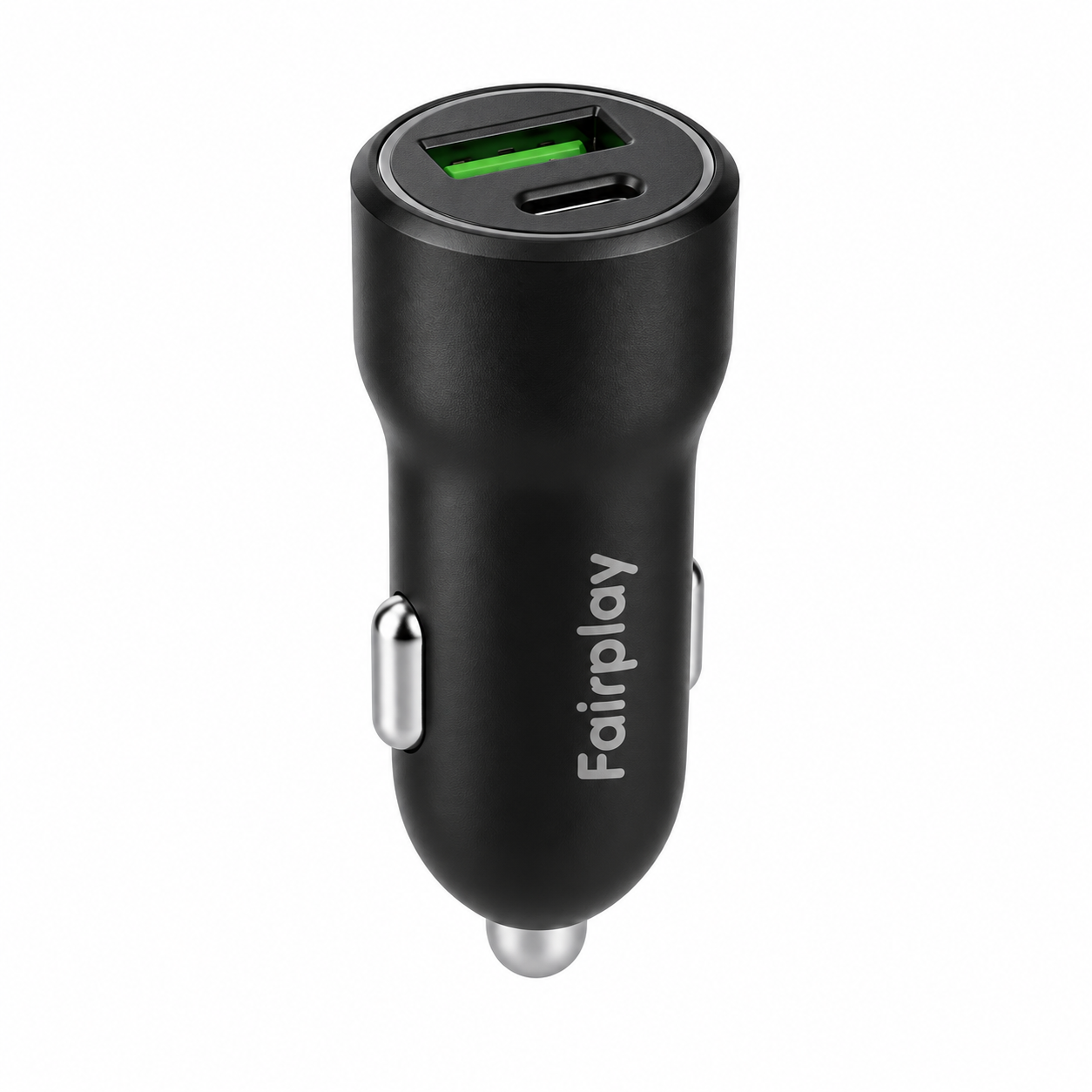 Chargeur allume-cigare 20W à deux ports USB